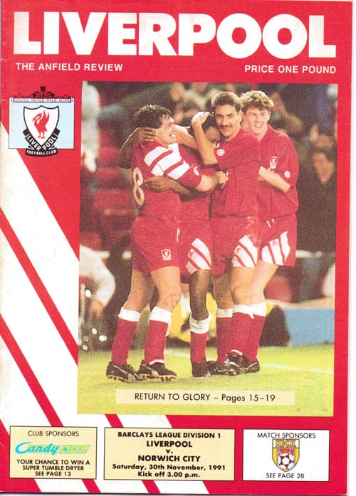 Liverpool FC v Norwich City FC